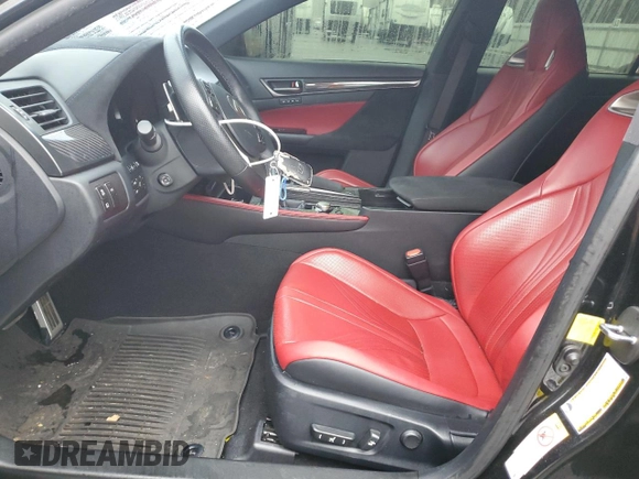 2016 Lexus GS F F z VIN JTHBP1BL2GA001316, wystawiony jako Copart lot #45040755 z przebiegiem 113 193 mil mil oraz Szkody całkowita. Historia ofert i sprzedaży dostępna na DreamBid. Obrazek 7.