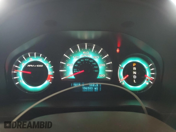 2010 Ford Fusion SE with VIN 3FAHP0HA3AR108731, listed as a Copart auction lot 65373045 with 196,583 mi miles and Salvage title. Bid and sale history available at DreamBid. Image 9.
