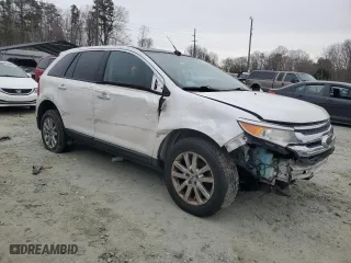 2013 Ford Edge SEL with VIN 2FMDK4JC3DBA93477, listed as a Copart auction lot 83619474 with 167,216 mi miles and Salvage Title. Bid and sale history available at carsss.com. Image 4.