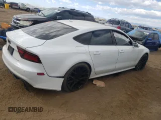 2016 Audi S7 with VIN WAUW2AFC5GN007029, listed as a Copart auction lot 77480764 with 105,830 mi miles and Salvage Title. Bid and sale history available at carsss.com. Image 3.