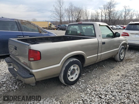 2000 GMC Sonoma z VIN 1GTCS1444Y8131309, wystawiony jako Copart lot #46524975 z przebiegiem 156 218 mil mil oraz Szkoda całkowita • Salvage title. Historia ofert i sprzedaży dostępna na DreamBid. Obrazek 3.