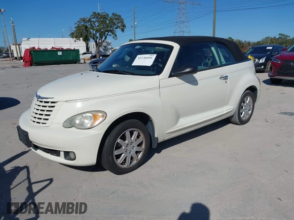 2008 Chrysler PT Cruiser with VIN 3C3HY55X38T101812, listed as a IAAI auction lot 41236601 with 116,036 mi miles and . Bid and sale history available at DreamBid. Image 2.