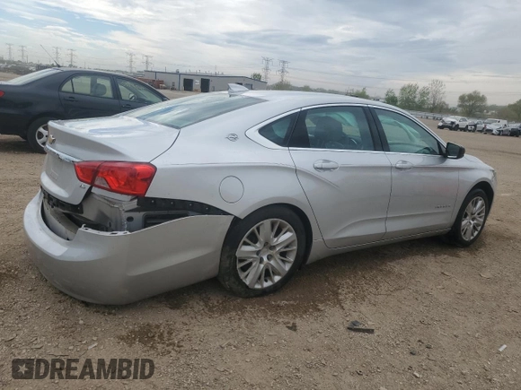 2016 Chevrolet Impala LS with VIN 2G11X5SA2G9127635, listed as a Copart auction lot 56397385 with 192,039 mi miles and Salvage title. Bid and sale history available at DreamBid. Image 3.