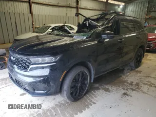 2023 Kia Sorento SX z VIN 5XYRKDLF6PG197561, wystawiony jako Copart lot #51830885 z przebiegiem Nie podano mil oraz Szkoda całkowita • Salvage title. Historia ofert i sprzedaży dostępna na DreamBid. Obrazek 1.