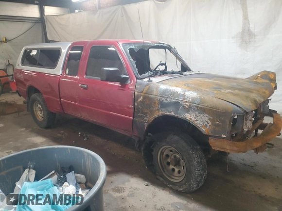 2009 Ford Ranger XLT with VIN 1FTZR45E19PA18973, listed as a Copart auction lot 60448955 with Not provided miles and Salvage title. Bid and sale history available at DreamBid. Image 4.