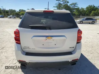 2017 Chevrolet Equinox Premier with VIN 2GNFLGE35H6254875, listed as a Copart auction lot 49861165 with 56,430 mi miles and Salvage Title. Bid and sale history available at carsss.com. Image 6.