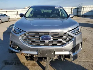 2022 Ford Edge Titanium with VIN 2FMPK4K92NBA55434, listed as a Copart auction lot 42817635 with 73,700 mi miles and Salvage Title. Bid and sale history available at carsss.com. Image 5.