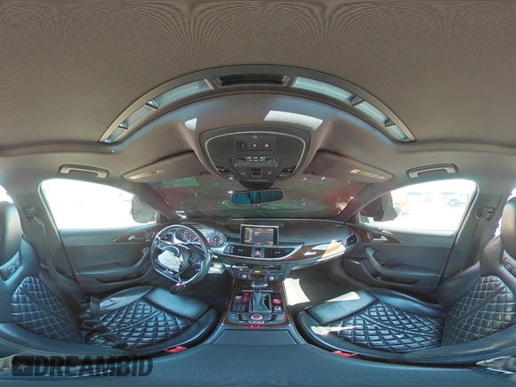 2015 Audi A6 3.0T Prestige with VIN WAUHGAFC7FN009521, listed as a Copart auction lot 66016282 with 69,974 mi miles. Bid and sale history available at carsss.com. Image 12.