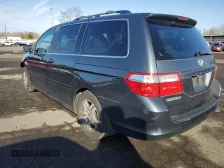 2006 Honda Odyssey EX with VIN 5FNRL38466B123934, listed as a Copart auction lot 47689175 with 201,943 mi miles and Salvage Title. Bid and sale history available at carsss.com. Image 2.
