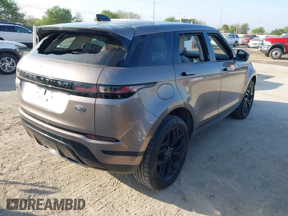 2020 Land Rover Range Rover Evoque S with VIN SALZJ2FX0LH073534, listed as a IAAI auction lot 41871038 with 91,995 mi miles and . Bid and sale history available at DreamBid. Image 4.
