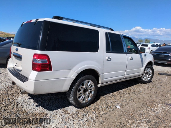 2011 Ford Expedition Max Limited with VIN 1FMJK2A56BEF11203, listed as a Copart auction lot 55809325 with 169,817 mi miles and Salvage title. Bid and sale history available at DreamBid. Image 3.