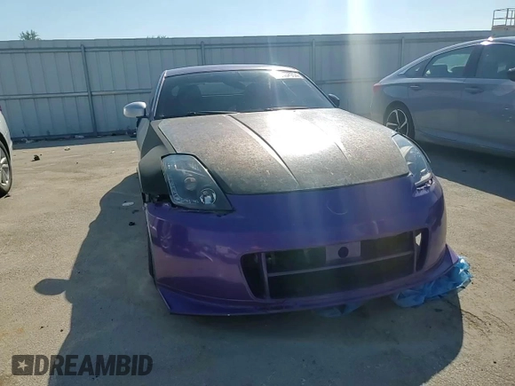 2005 Nissan 350Z with VIN JN1AZ34D05M608841, listed as a Copart auction lot 70408954 with 226,812 mi miles and Salvage Title. Bid and sale history available at DreamBid. Image 11.