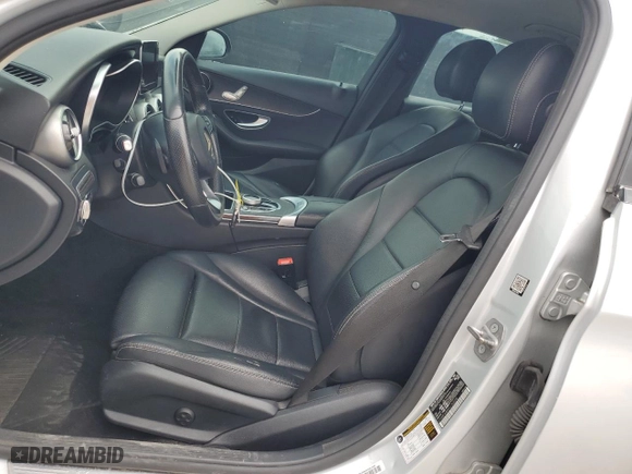 2017 Mercedes-Benz C-Class C 300 with VIN 55SWF4JB9HU183698, listed as a Copart auction lot 52254345 with 92,936 mi miles and Clean Title. Bid and sale history available at carsss.com. Image 7.