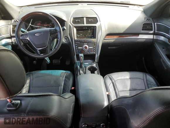2016 Ford Explorer Platinum with VIN 1FM5K8HT0GGC20507, listed as a Copart auction lot 62816195 with 96,763 mi miles and Salvage title. Bid and sale history available at DreamBid. Image 8.