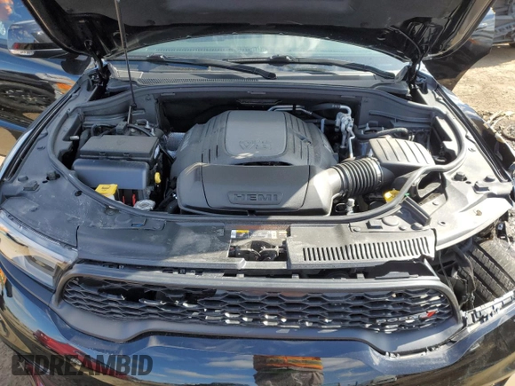 2024 Dodge Durango R/T Plus with VIN 1C4SDJCT4RC174173, listed as a Copart auction lot 50713295 with Not Provided miles and Clean Title. Bid and sale history available at DreamBid. Image 12.