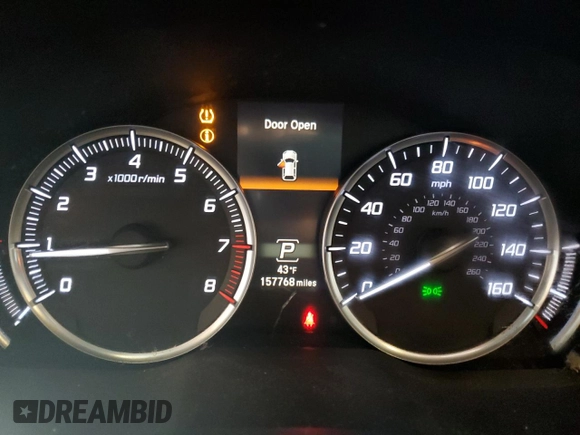 2016 Acura MDX w/Tech with VIN 5FRYD4H40GB001147, listed as a Copart auction lot 50178505 with 157,768 mi miles and Clean Title. Bid and sale history available at carsss.com. Image 9.