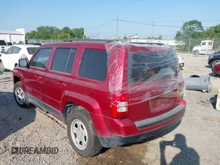 2013 Jeep Patriot Sport with VIN 1C4NJPBAXDD186629, listed as a IAAI auction lot 42543779 with 193,806 mi miles and . Bid and sale history available at DreamBid. Image 3.
