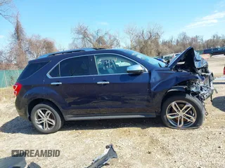 2017 Chevrolet Equinox Premier with VIN 2GNALDEK7H1579749, listed as a IAAI auction lot 41792431 with 96,024 mi miles. Bid and sale history available at carsss.com. Image 14.