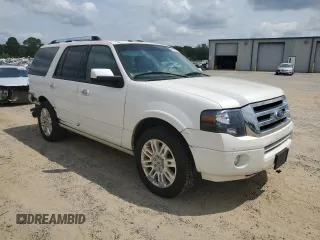 2014 Ford Expedition Limited с VIN 1FMJU1K57EEF06468, выставлен на аукционе Copart как лот 81625914 с пробегом 130 914 миль миль и Списание • Salvage title. История ставок и продаж доступна на DreamBid. Изображение 4.