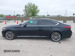 2017 Genesis G80 3.8L with VIN KMHGN4JEXHU210171, listed as a IAAI auction lot 42286383 with 94,240 mi miles and . Bid and sale history available at DreamBid. Image 14.