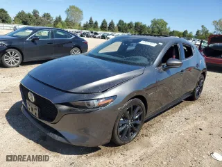 2019 Mazda Mazda3 Hatchback w/Premium Pkg with VIN JM1BPANMXK1145324, listed as a Copart auction lot 69461304 with 0 mi miles and Salvage Title. Bid and sale history available at carsss.com. Image 1.