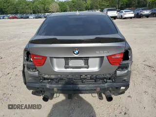 2011 BMW 3 Series 335i xDrive with VIN WBAPL5C58BA918972, listed as a Copart auction lot 54019695 with 137,444 mi miles and Salvage title. Bid and sale history available at DreamBid. Image 6.