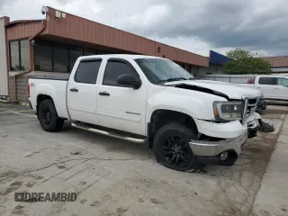 2012 GMC Sierra 1500 SLE with VIN 3GTP2VE73CG304869, listed as a Copart auction lot 55112505 with Not provided miles and Salvage title. Bid and sale history available at DreamBid. Image 4.