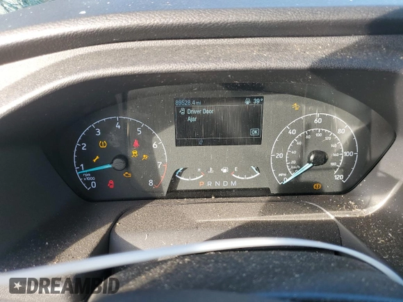 2023 Ford Transit Cargo z VIN 1FTBR3X80PKB02196, wystawiony jako Copart lot #85529414 z przebiegiem 89 528 mil mil oraz Szkoda całkowita • Salvage title. Historia ofert i sprzedaży dostępna na DreamBid. Obrazek 9.