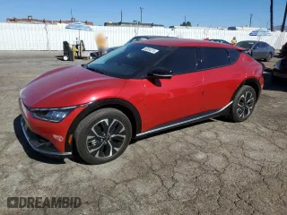 2022 Kia EV6 Wind with VIN KNDC34LA9N5066086, listed as a Copart auction lot 80554274 with 22,539 mi miles and Salvage Title. Bid and sale history available at carsss.com. Image 1.
