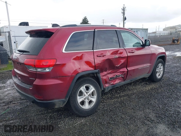 2014 Jeep Grand Cherokee Laredo with VIN 1C4RJFAG7EC213469, listed as a IAAI auction lot 41825075 with 163,417 mi miles. Bid and sale history available at carsss.com. Image 4.