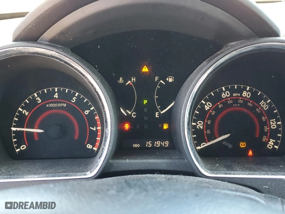 2013 Toyota Highlander with VIN 5TDBK3EHXDS181307, listed as a Copart auction lot 52070624 with 151,949 mi miles and Non Repairable. Bid and sale history available at carsss.com. Image 9.