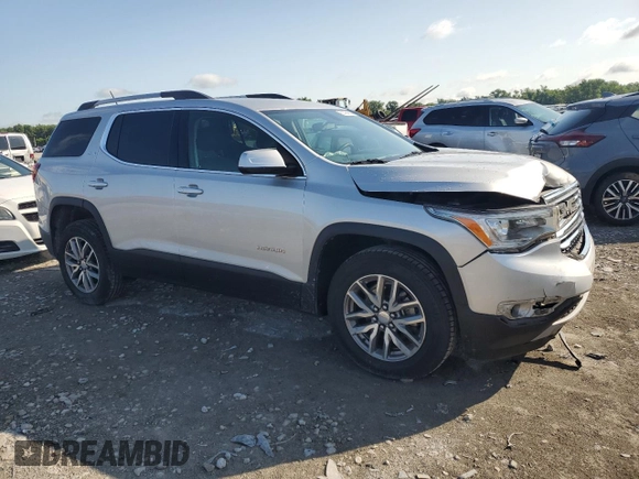 2019 GMC Acadia SLE with VIN 1GKKNLLA4KZ272604, listed as a Copart auction lot 61494355 with 99,828 mi miles and Salvage title. Bid and sale history available at DreamBid. Image 4.