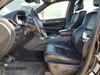 2017 Jeep Grand Cherokee Trailhawk with VIN 1C4RJFLG3HC881805, listed as a Copart auction lot 56471445 with 122,843 mi miles and Salvage title. Bid and sale history available at DreamBid. Image 7.