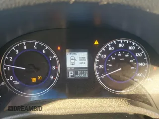 2015 Infiniti Q40 with VIN JN1CV6AR0FM651387, listed as a Copart auction lot 48626275 with 91,100 mi miles and Salvage Title. Bid and sale history available at carsss.com. Image 9.