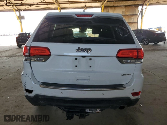2017 Jeep Grand Cherokee Limited with VIN 1C4RJEBG5HC793379, listed as a Copart auction lot 59575685 with 207,307 mi miles and Salvage title. Bid and sale history available at DreamBid. Image 6.