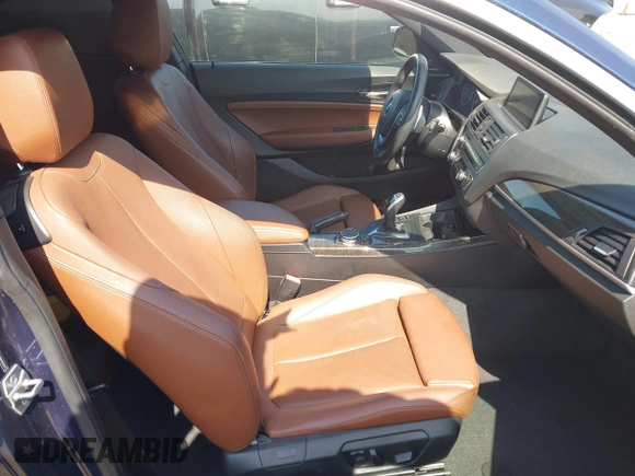 2015 BMW 2 Series 228i with VIN WBA1F9C59FVW98387, listed as a IAAI auction lot 42518807 with 79,848 mi miles and . Bid and sale history available at DreamBid. Image 5.
