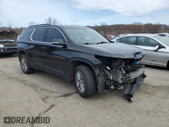 2022 Chevrolet Traverse LT Leather with VIN 1GNEVHKW0NJ153624, listed as a Copart auction lot 51580015 with 69,560 mi miles and Salvage Title. Bid and sale history available at carsss.com. Image 4.