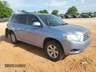 2010 Toyota Highlander with VIN 5TDZK3EH4AS016721, listed as a Copart auction lot 53937135 with 227,111 mi miles and Salvage title. Bid and sale history available at DreamBid. Image 4.