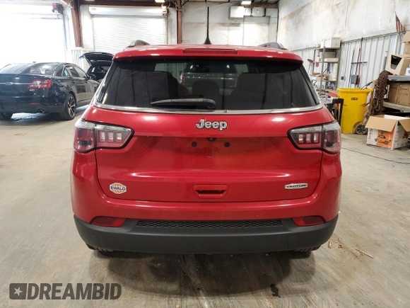 2017 Jeep Compass Latitude с VIN 3C4NJCBB6HT672694, выставлен на аукционе Copart как лот 61753625 с пробегом 62 592 миль миль и На запчасти • Non repairable. История ставок и продаж доступна на DreamBid. Изображение 6.