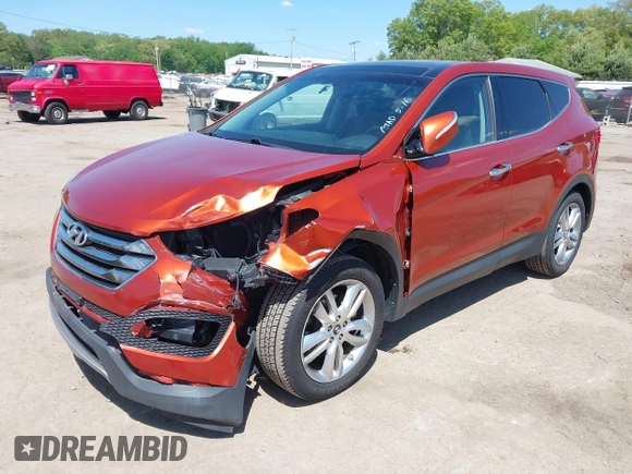 2013 Hyundai Santa Fe Sport z VIN 5XYZWDLA9DG094235, wystawiony jako IAAI lot #42264045 z przebiegiem 103 742 mil mil oraz . Historia ofert i sprzedaży dostępna na DreamBid. Obrazek 6.