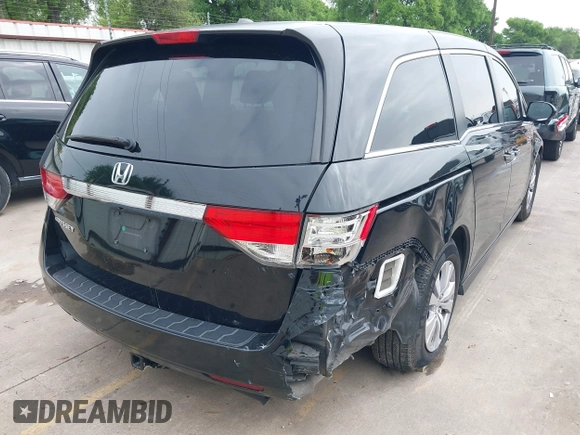 2015 Honda Odyssey EX-L with VIN 5FNRL5H6XFB091289, listed as a IAAI auction lot 41904542 with 152,182 mi miles and . Bid and sale history available at DreamBid. Image 4.