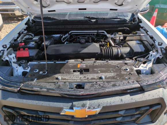 2023 Chevrolet Colorado 2WD Work Truck z VIN 1GCGSBEC7P1174630, wystawiony jako Copart lot #61053045 z przebiegiem 14 843 mil mil oraz Czysty tytuł • Clean title. Historia ofert i sprzedaży dostępna na DreamBid. Obrazek 11.
