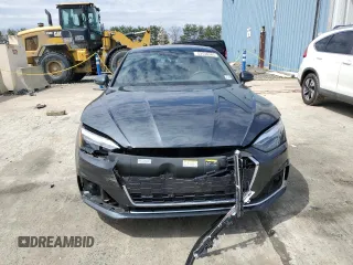 2022 Audi A5 Sportback Premium with VIN WAUABCF58NA027979, listed as a Copart auction lot 53130385 with 37,831 mi miles and Salvage Title. Bid and sale history available at carsss.com. Image 5.