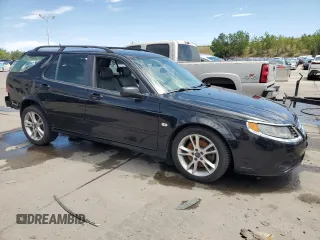 2009 Saab 9-5 with VIN YS3ED59GX93501599, listed as a Copart auction lot 66420834 with 187,953 mi miles and Salvage Title. Bid and sale history available at carsss.com. Image 4.