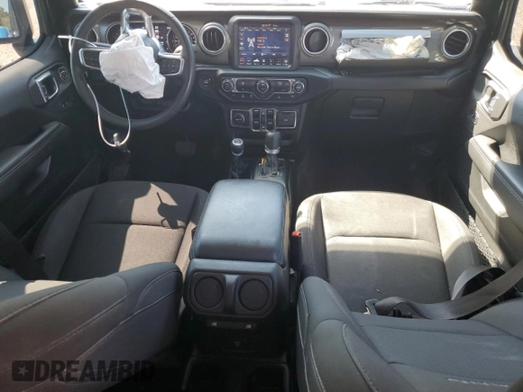 2023 Jeep Gladiator High Altitude with VIN 1C6HJTFG6PL523237, listed as a Copart auction lot 75999734 with 53,363 mi miles and Salvage title. Bid and sale history available at DreamBid. Image 8.