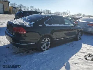 2013 Volkswagen Passat SEL Premium with VIN 1VWCM7A34DC097482, listed as a Copart auction lot 41474315 with 196,268 mi miles and Salvage Title. Bid and sale history available at carsss.com. Image 3.