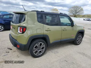 2015 Jeep Renegade Limited with VIN ZACCJBDT0FPB62974, listed as a Copart auction lot 54979735 with 104,023 mi miles and Non Repairable. Bid and sale history available at DreamBid. Image 3.