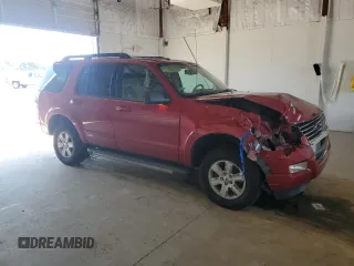 2010 Ford Explorer XLT with VIN 1FMEU7DE2AUA96230, listed as a Copart auction lot 62702185 with Not provided miles and Salvage title. Bid and sale history available at DreamBid. Image 4.