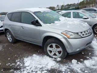 2004 Nissan Murano SL with VIN JN8AZ08T04W221811, listed as a IAAI auction lot 41551179 with 999,999 mi miles. Bid and sale history available at carsss.com. Image 1.