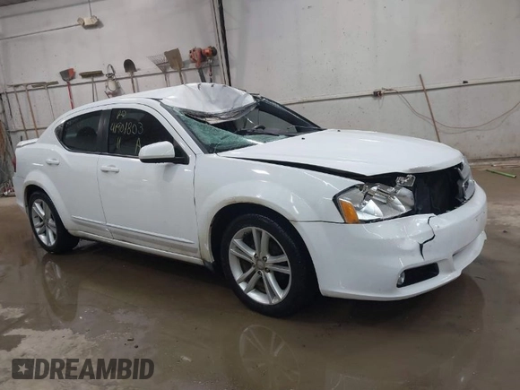 2011 Dodge Avenger Heat with VIN 1B3BD1FG1BN587601, listed as a IAAI auction lot 41901803 with 132,624 mi miles and . Bid and sale history available at DreamBid. Image 1.